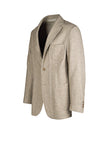Printed wool–cashmere jersey jacket