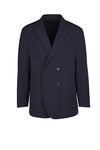 Unlined double-breasted jacket