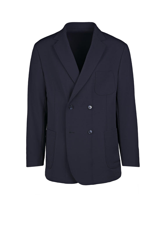 Unlined double-breasted jacket