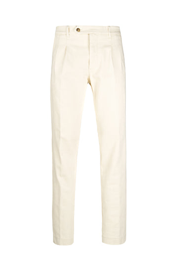 Twill Mélange Flecked Trousers