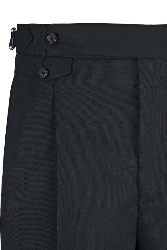 Gurkha-Style Double-Pleat Trousers