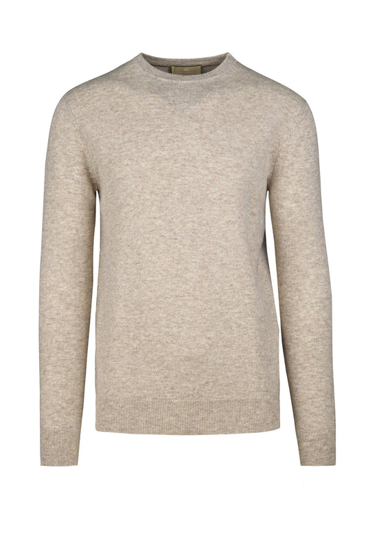 Wool crewneck sweater