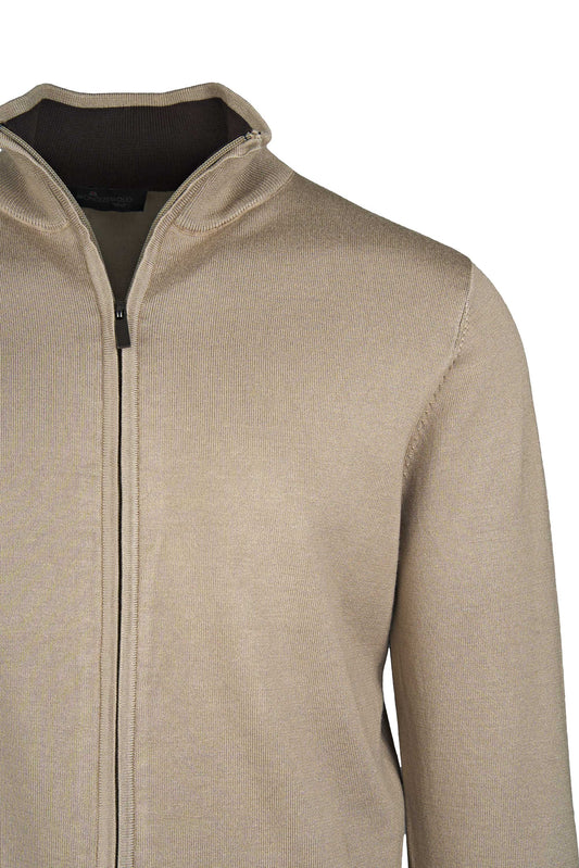 Full-zip cardigan