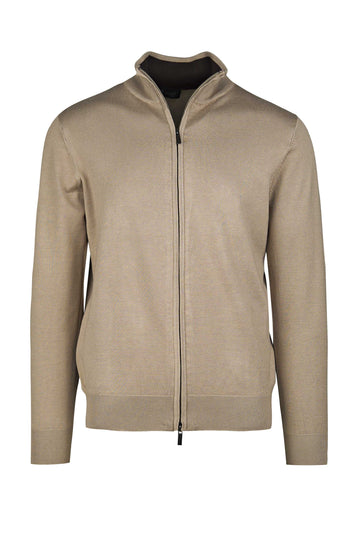 Full-zip cardigan