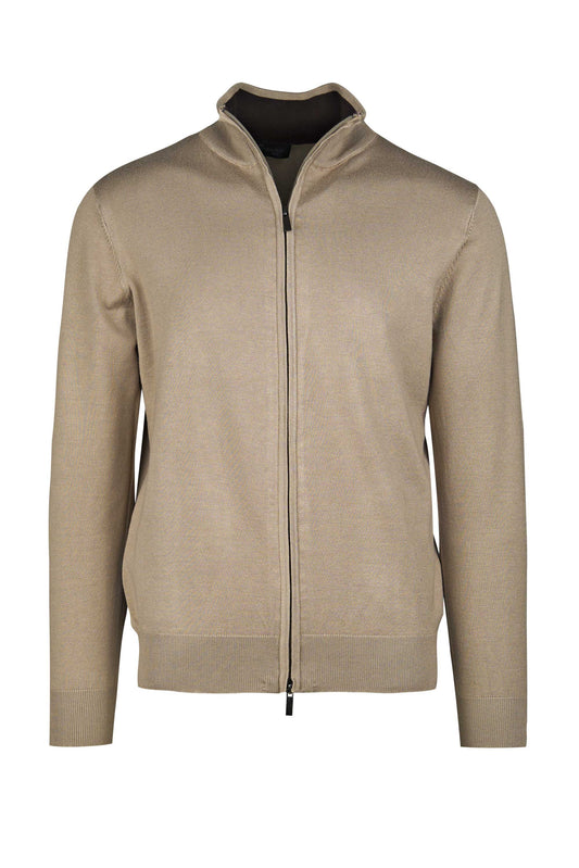 Full-zip cardigan