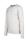 Bouclé Mélange Crewneck