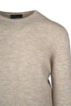 Bouclé Mélange Crewneck