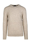 Bouclé Mélange Crewneck