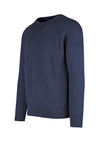 Cotton ribbed raglan sweater