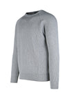 Cotton ribbed raglan sweater