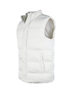Quilted vest in matte nylon