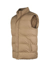 Quilted vest in matte nylon
