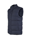 Quilted vest in matte nylon