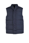 Quilted vest in matte nylon