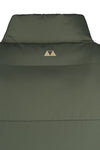 Quilted vest in matte nylon