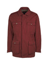 Quilted four-pocket safari jacket