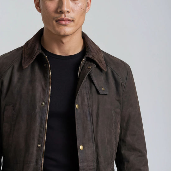 Suede Hunter Jacket - MONTEZEMOLO