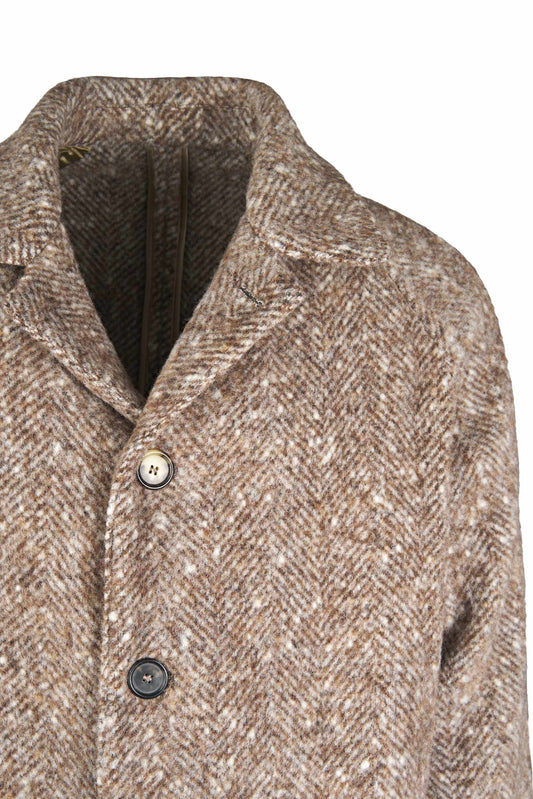 Baby Alpaca & Wool Raglan Coat