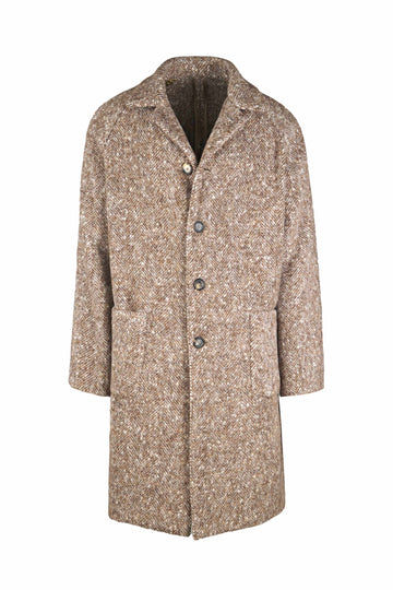 Baby Alpaca & Wool Raglan Coat