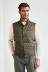 Quilted nylon padded gilet - MONTEZEMOLO