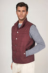 Quilted nylon padded gilet - MONTEZEMOLO