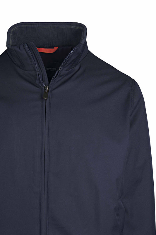 High-neck bomber jacket