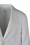 Pure Linen Prince-of-Wales Blazer