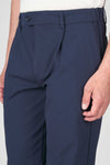 ZMART Single-Pleated Jersey Twill Trousers