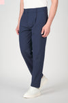 ZMART Single-Pleated Jersey Twill Trousers