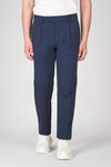 ZMART Single-Pleated Jersey Twill Trousers