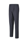 Bi-Stretch Wool Pleated Trousers