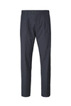 Bi-Stretch Wool Pleated Trousers