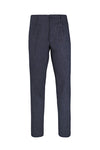 ZMART Pinstripe jersey trousers with pleats