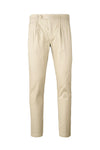 Classic Pleated Chino Trousers