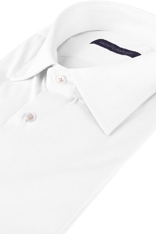 Cotton blend jersey shirt