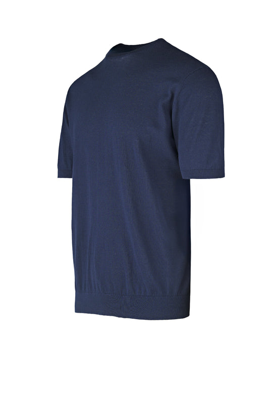 Piquet Jersey Cotton T-Shirt