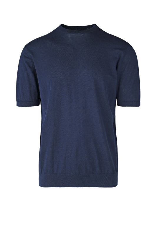 Piquet Jersey Cotton T-Shirt