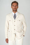 Linen & Cotton Field Jacket