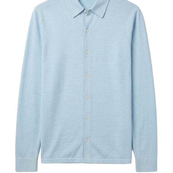 Cotton crepe jersey knit shirt - MONTEZEMOLO