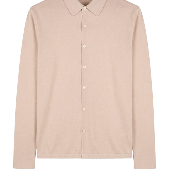 Cotton crepe jersey knit shirt - MONTEZEMOLO