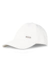 Striped stretch cotton baseball cap