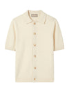 Bouclé cotton knit shirt - MONTEZEMOLO