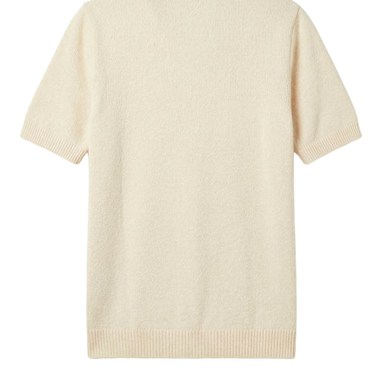 Bouclé cotton knit shirt - MONTEZEMOLO