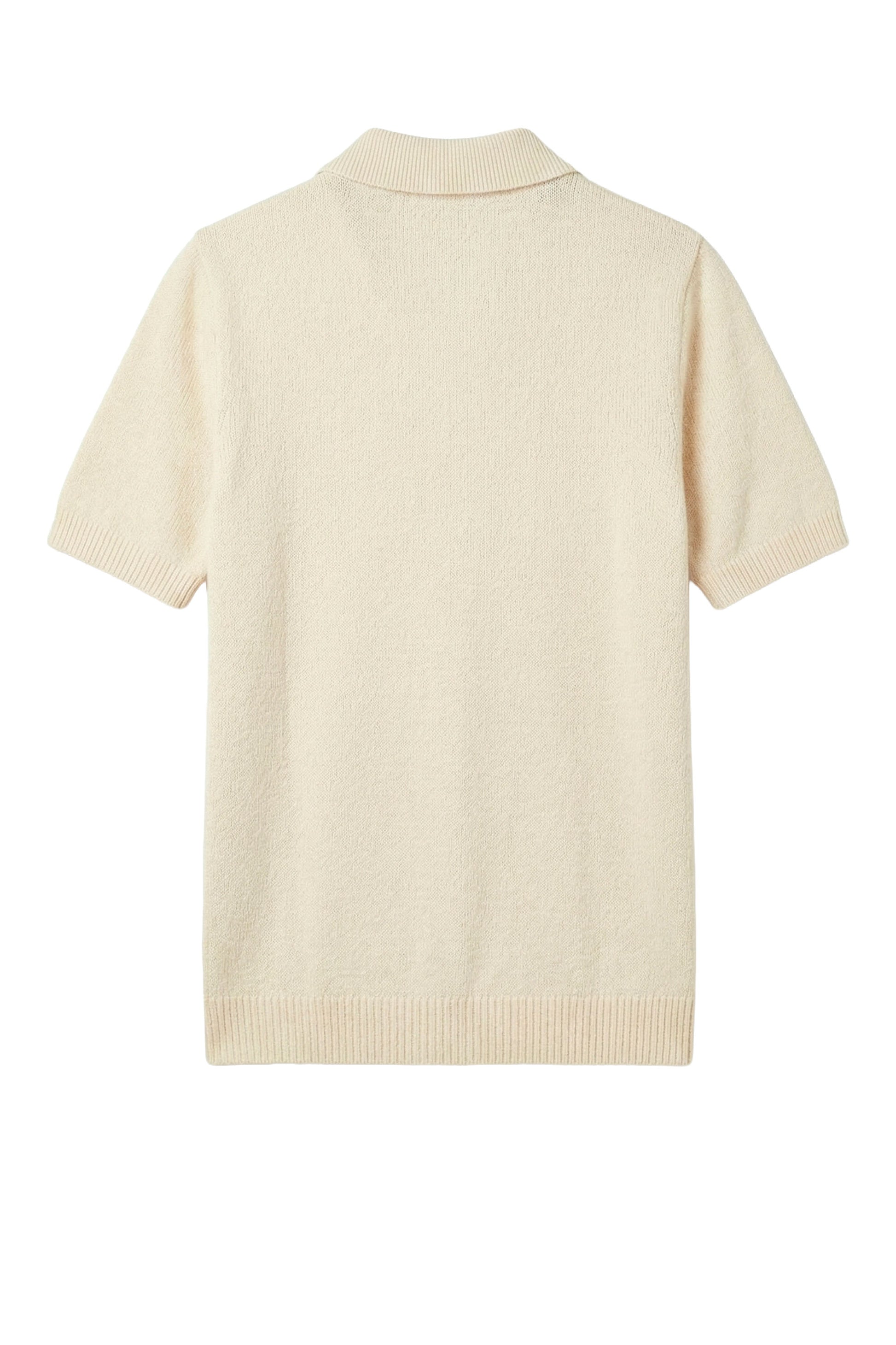Bouclé cotton knit shirt - MONTEZEMOLO