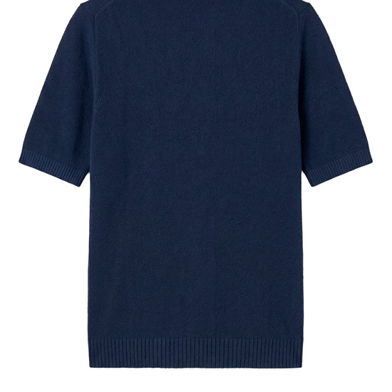 Bouclé cotton knit shirt - MONTEZEMOLO