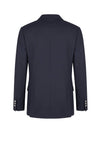 Unlined Pure Wool Crêpe Single-Breasted Blazer