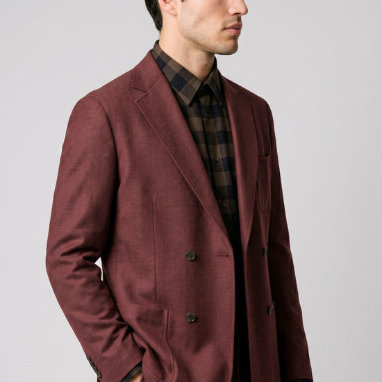 Double-Breasted Jacket - Loro Piana® Fabrics - MONTEZEMOLO