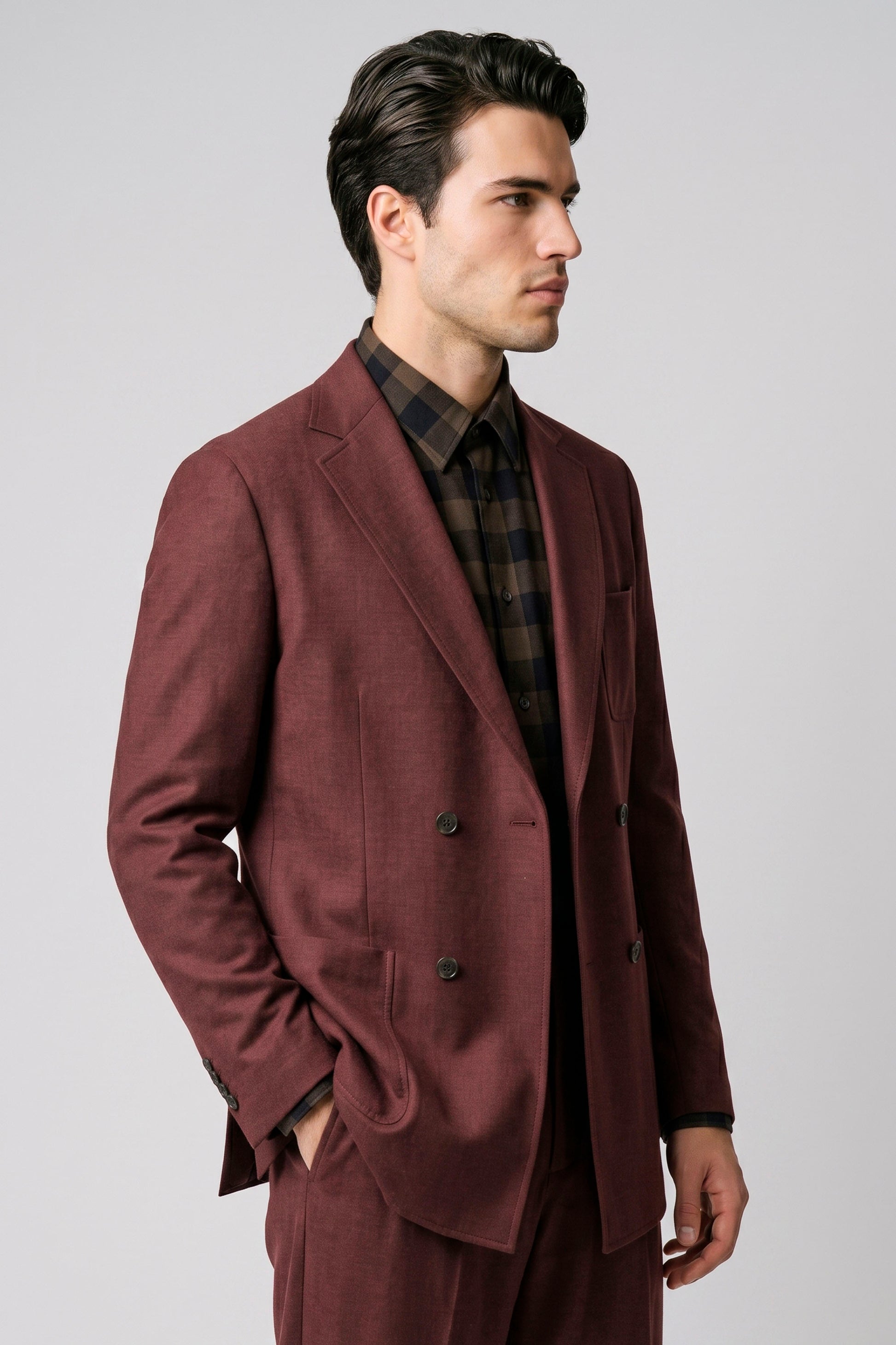 Double-Breasted Jacket - Loro Piana® Fabrics - MONTEZEMOLO