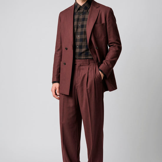 Double-Breasted Jacket - Loro Piana® Fabrics - MONTEZEMOLO