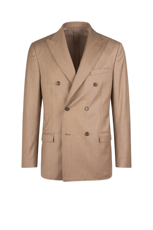 Wool & Cashmere Unlined Double-Breasted Jacket